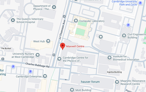 NPL Cambridge map