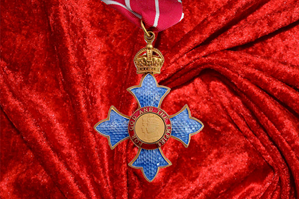 A CBE medal